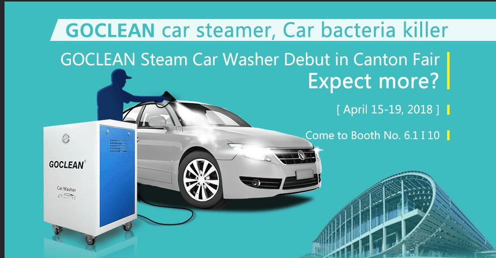 Debut del vapor de coches GOCLEAN en la 123a Feria de Cantón