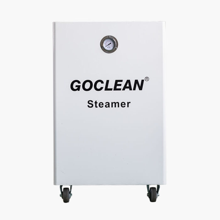 GOCLEAN 220 V/380 V/415 V eléctrico de alta presión seco y húmedo doble pistola máquina de lavado de coches de vapor 4,0